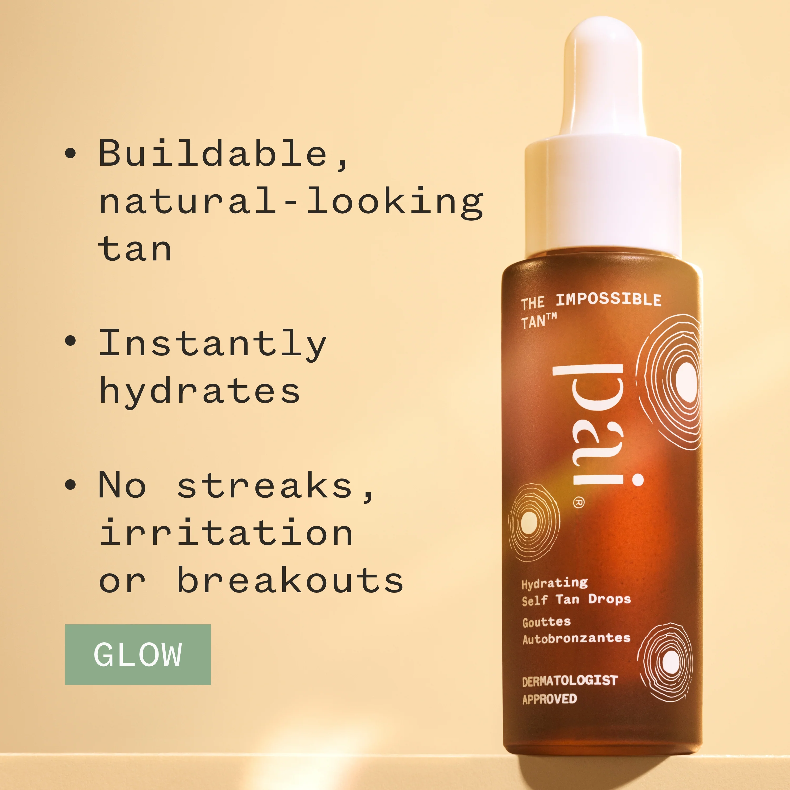The Impossible Tan™ Hydrating Self Tan Drops - Image 3
